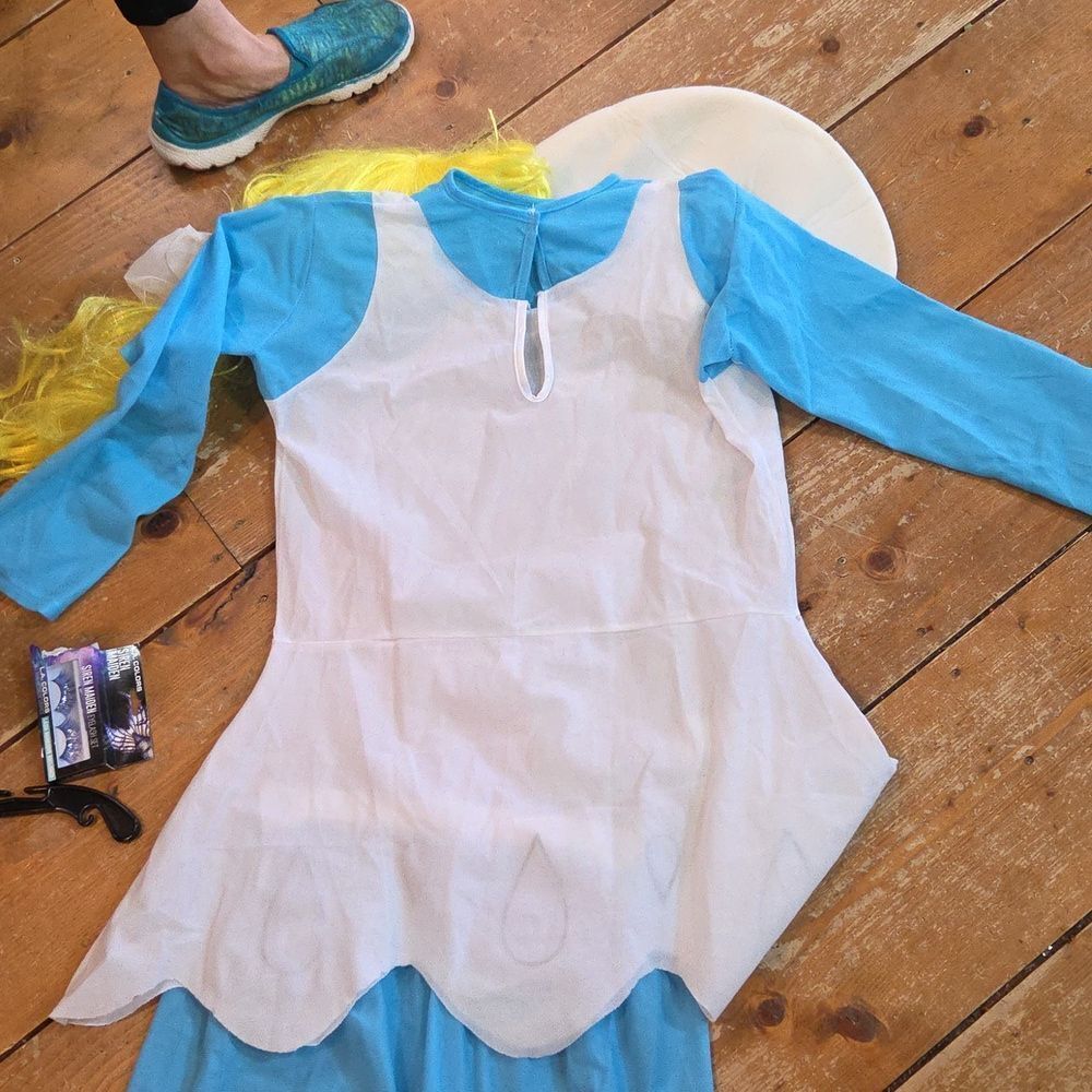 The Smurfs Women's Smurfette Costume With Wig Adult Small/medium - Picture 6 of 9